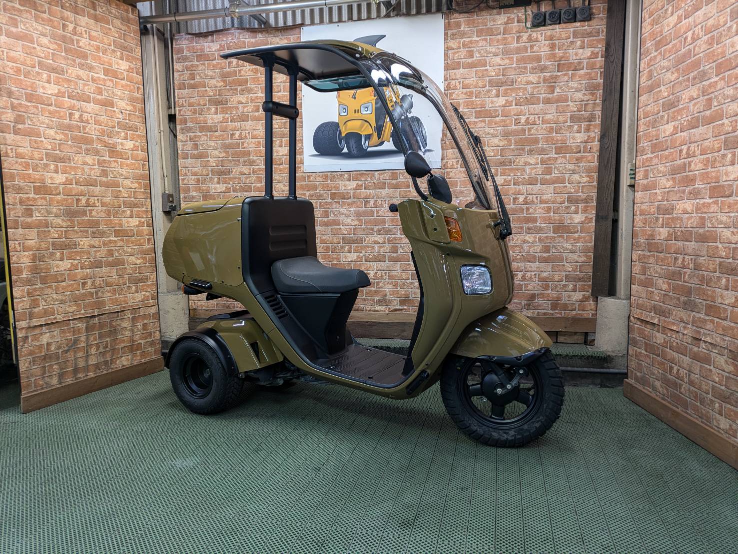 βAR14-5 ホンダ ジャイロキャノピー TA03 FI車 (H23年式) 販売書付き！フレーム 曲り無し！事故無し！ TA03 ジャイロキャノピーの商品一覧 | ホンダジャイロカスタムパーツ